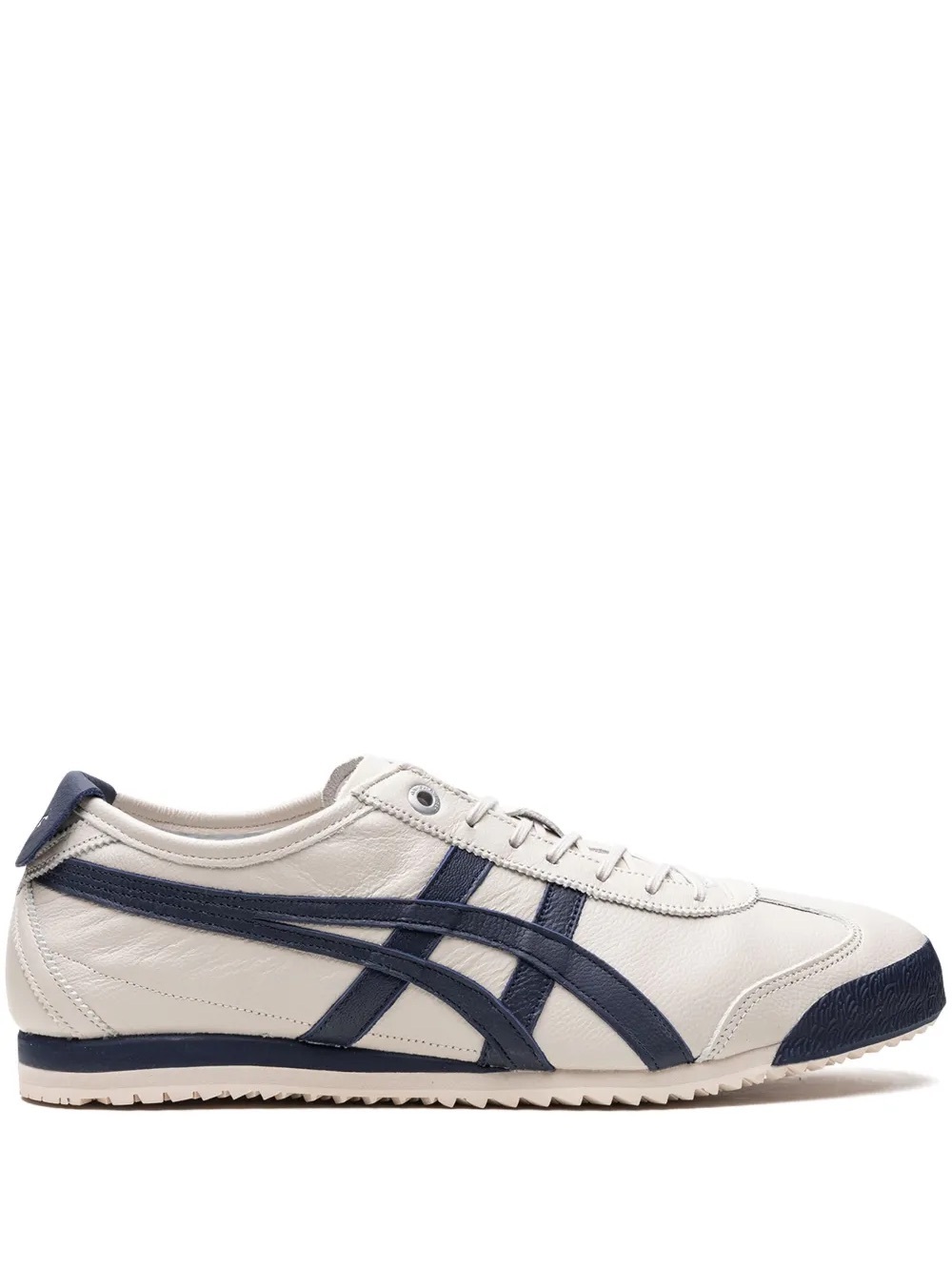Onitsuka Tiger by Asics Men’s Low-Profile Sneakers in White and Navy